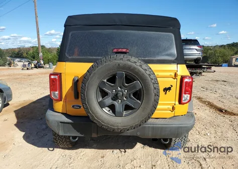 2021 Ford Bronco Base from USA, damaged, VIN 1FMEE5DP1MLA93381